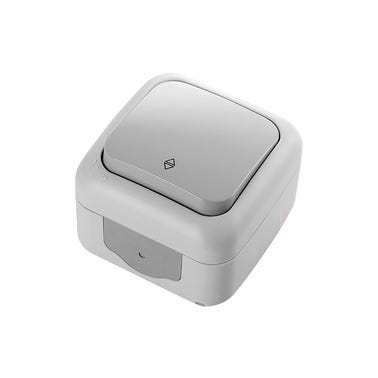 Bricomart CONMUTADOR SERIE SIEMENS COLOR GRIS IP54