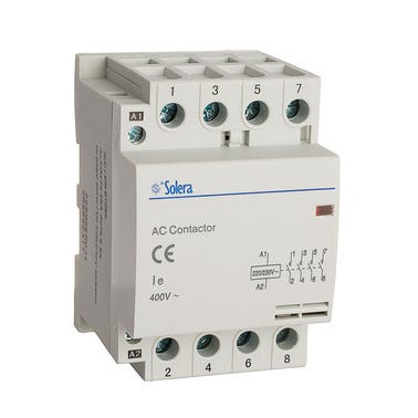 Bricomart CONTACTOR MODULAR 4NA 25A SOLERA