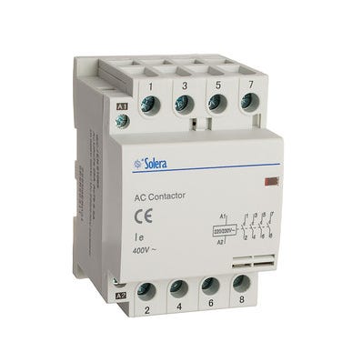 Bricomart CONTACTOR MODULAR 4NA 63A SOLERA