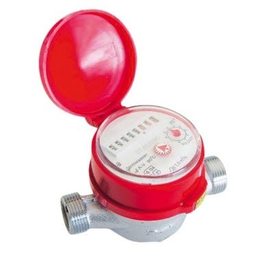 Bricomart CONTADOR AGUA CALIENTE Ø1"