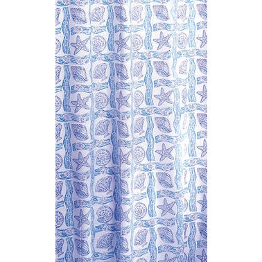 Bricomart CORTINA DE BAÑO PVC CONCHAS
