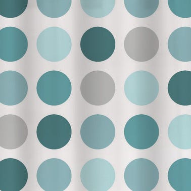 Bricomart CORTINA DE DUCHA POINTS 180X220CM