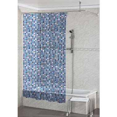 Bricomart CORTINA DE DUCHA PVC CUBES