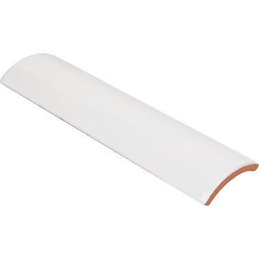 Bricomart CUBRECANTOS 5X20 CM. BLANCO BRILLO