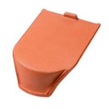 Bricomart CUÑA DE CABALLETE CERÁMICO DUNA ROJO