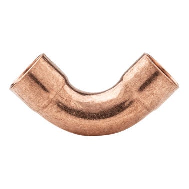 Bricomart CURVA 90º Ø12MM COBRE HEMBRA 2 UNIDADES