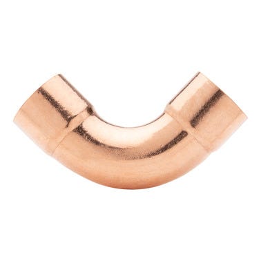 Bricomart CURVA 90º Ø22MM COBRE HEMBRA 2 UNIDADES