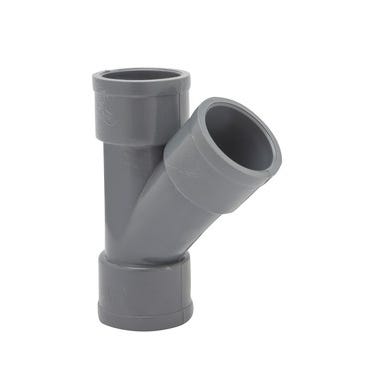 Bricomart DERIVACIÓN 45º Ø40MM HEMBRA-HEMBRA PVC
