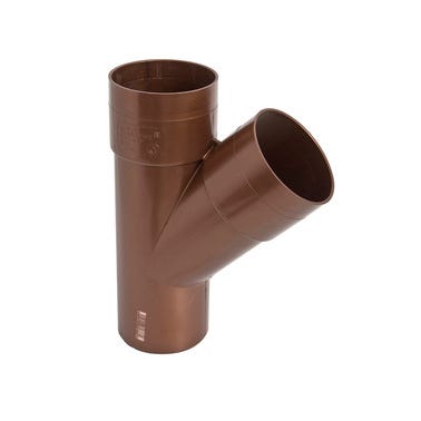 Bricomart DERIVACIÓN 45º Ø90MM COBRE MACHO-HEMBRA