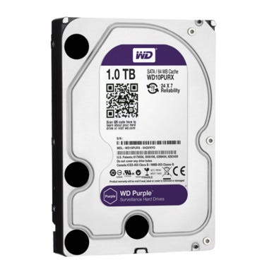 Bricomart DISCO DURO 1 TB WD20PURX PARA GRABADOR