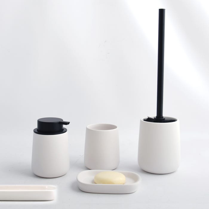 Bricomart DOSIFICADOR DE JABON MAONIE BLANCO
