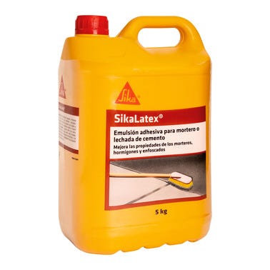 Bricomart EMULSIÓN ADHESIVA SIKALATEX 5 KG