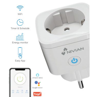 Bricomart ENCHUFE SMART NIVIAN
