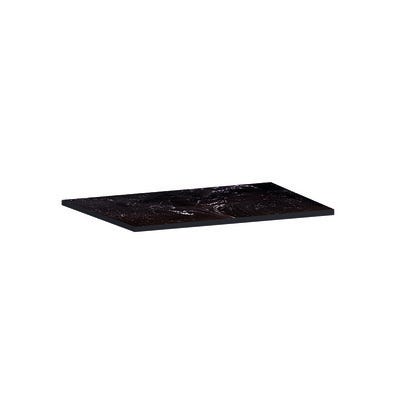 Bricomart ENCIMERA DE LAVABO PIEDRA NEGRO 60X46CM