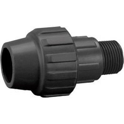 Bricomart ENTRONQUE 20MMX1/2" MACHO PE
