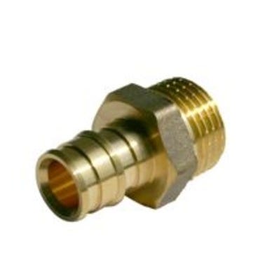 Bricomart ENTRONQUE LATÓN 16MMX1/2" MACHO FR