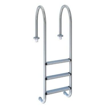 Bricomart ESCALERA MURO 3 PELDAÑOS AISI 316