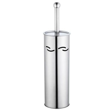 Bricomart ESCOBILLERO DE BAÑO INOX OLAS