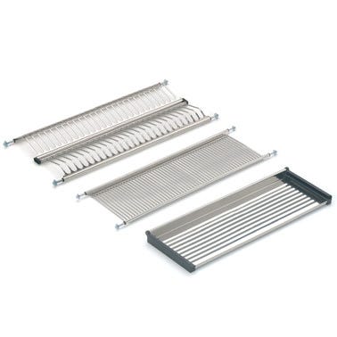 Bricomart ESCURREPLATOS + ESCURREVASOS + BANDEJA 80 CM