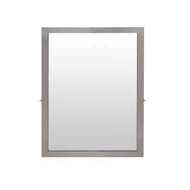 Bricomart ESPEJO DE BAÑO BASCULANTE 46X66CM INOX