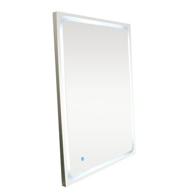 Bricomart ESPEJO DE BAÑO CON LUZ LED MARC 80X80CM