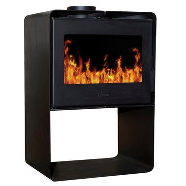Bricomart ESTUFA DE LEÑA LACUNZA OCEAN 12KW