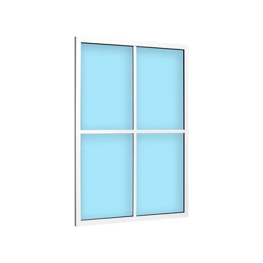 Bricomart FIJO ATELIER 4 PAÑOS BLANCO 75X104