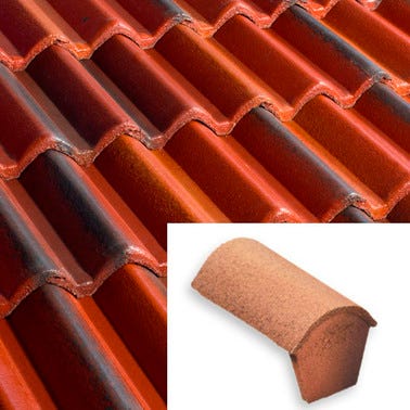 Bricomart FINAL DE CUMBRERA TEJA TEIDE BRONCE