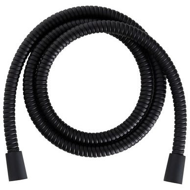 Bricomart FLEXO DUCHA METAL 1M 75 CM NEGRO