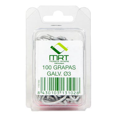 Bricomart GRAPA PARA POSTE REDONDO 100 UDS