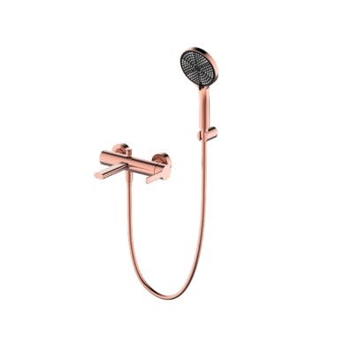Bricomart GRIFO BAÑERA MONOMANDO RONDO PVD COBRE