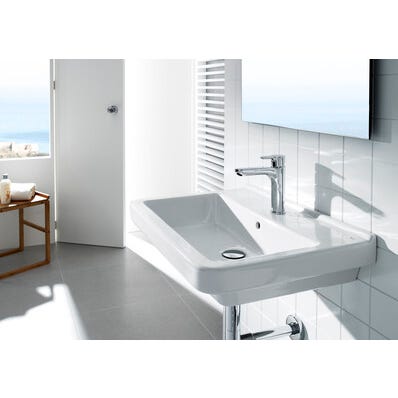 Bricomart GRIFO DE LAVABO MONOMANDO CAÑO ALTO L20
