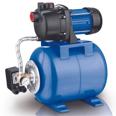 Bricomart GRUPO DE PRESIÓN 600W CON CALDERÍN 20L