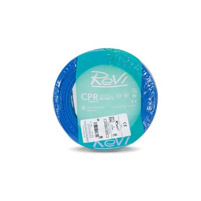 Bricomart HILO FLEXIBLE H07V-K 2 5mm2 AZUL 200M