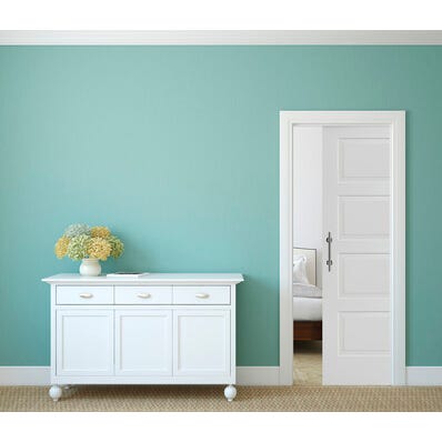 Bricomart HOJA LACADA BLANCA 82 5CM