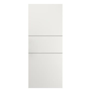 Bricomart HOJA LACADA BLANCA NEGRA VT2 82 5 CM