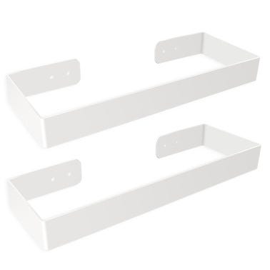 Bricomart JUEGO COLGADORES EMISOR VERTICAL BLANCO