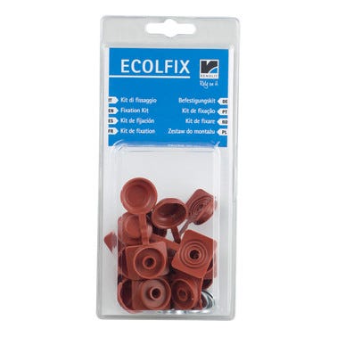 Bricomart JUNTA GOMA C/CAPUCHÓN ECOLFIX ROJA