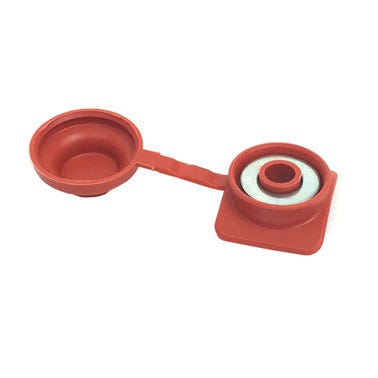 Bricomart JUNTA GOMA C/CAPUCHÓN ECOLFIX ROJA