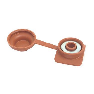 Bricomart JUNTA GOMA C/CAPUCHÓN ECOLFIX TERRACOTTA