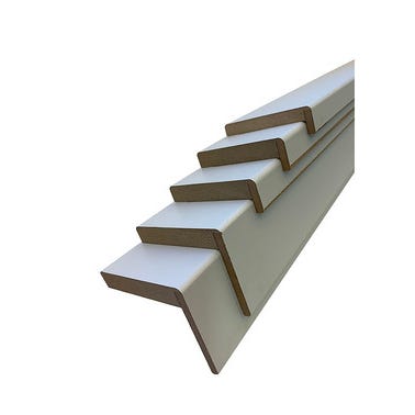 Bricomart KIT MOLDURAS LACADA BLANCO 7 ALA 10+45