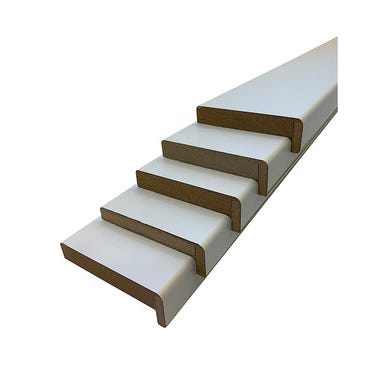 Bricomart KIT MOLDURAS LACADA BLANCO 7 ALA 10