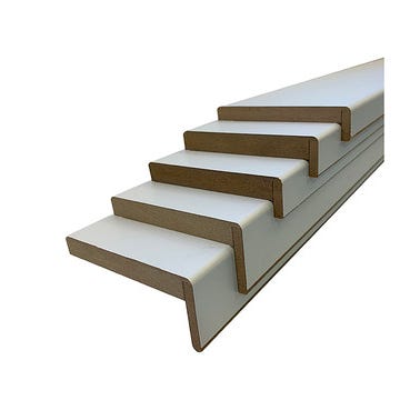 Bricomart KIT MOLDURAS LACADA BLANCO 9 ALA 10+25