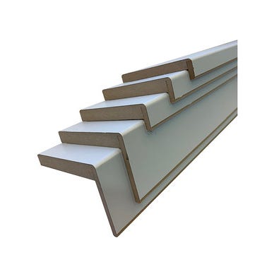 Bricomart KIT MOLDURAS LACADA BLANCO 9 ALA 10+45