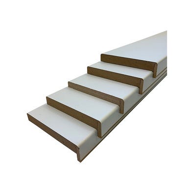 Bricomart KIT MOLDURAS LACADA BLANCO 9 ALA 10