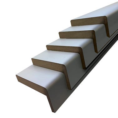 Bricomart KIT MOLDURAS LACADA BLANCO BLOCK ALA 20