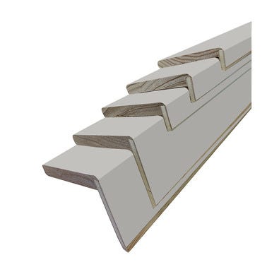 Bricomart KIT MOLDURAS LACADA GRIS ALA 10+45 VT5