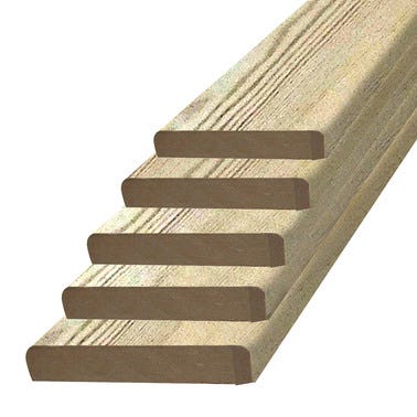 Bricomart KIT MOLDURAS PINO MACIZO