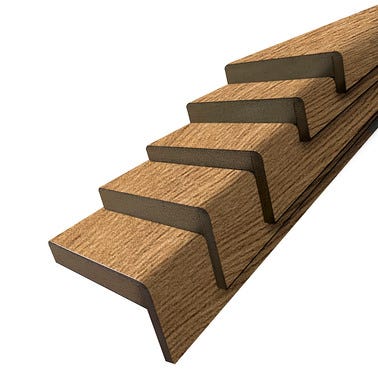 Bricomart KIT MOLDURAS VINILO NOGAL ALA 10+25