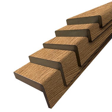 Bricomart KIT MOLDURAS VINILO NOGAL ALA 10+45